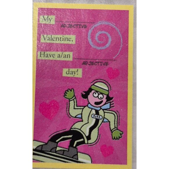 Way to Celebrate 16CT MadLib Valentine Exchange Cards with Pencils - Picture 10 of 12